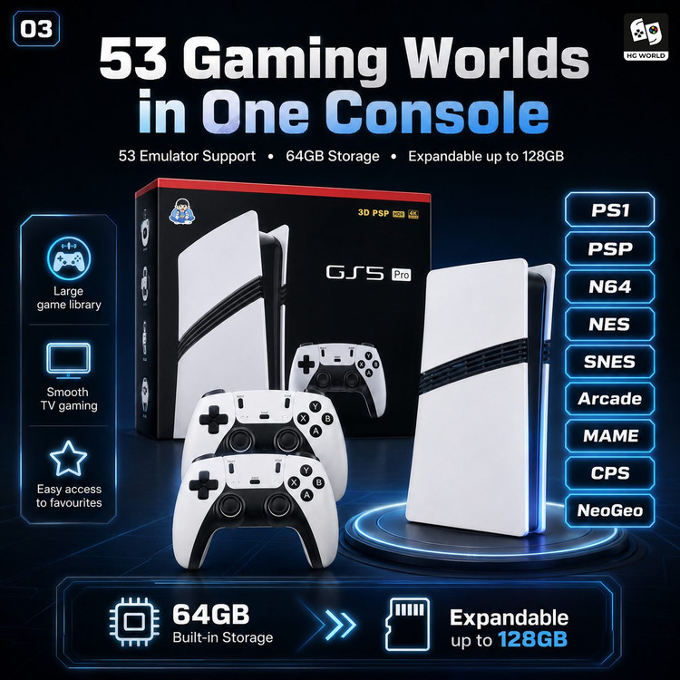 کنسول بازی GS5 Pro (مدل 2.4G Wireless Controller Gamestation)