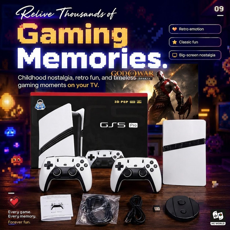 کنسول بازی GS5 Pro (مدل 2.4G Wireless Controller Gamestation)